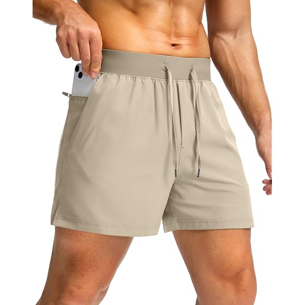 Nike Mens Dri-Fit Running Division ADV 3 in 1 Shorts L Stone at